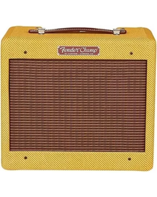 Fender '57 Custom Champ 5W 1x8 Tube Guitar Amp Lacquered Tweed