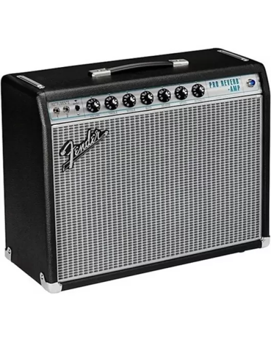 Fender '68 Custom Pro Reverb 40W 1x12 Guitar Combo Amp Black