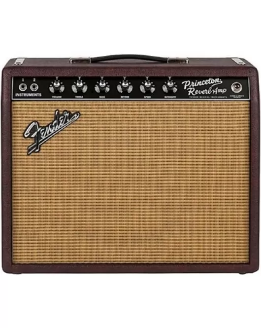 Fender Limited-Edition '65 Princeton Bordeaux Reserve 112 12W Jensen P12Q Tube Guitar Combo Amp