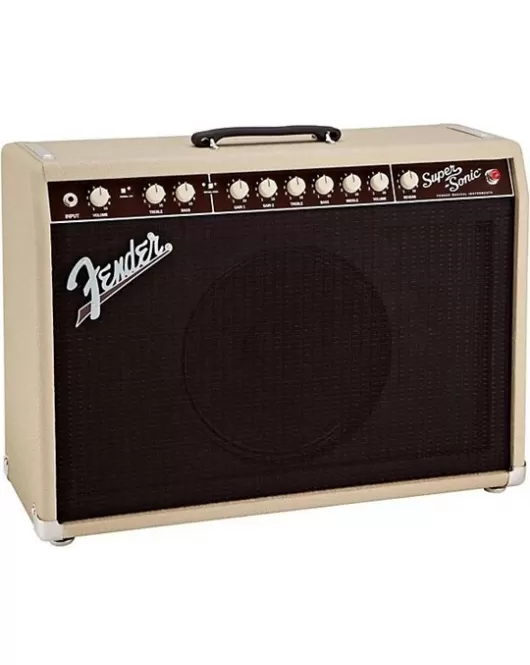 Fender Super-Sonic 22 22W 1x12 Tube Guitar Combo Amp Blonde