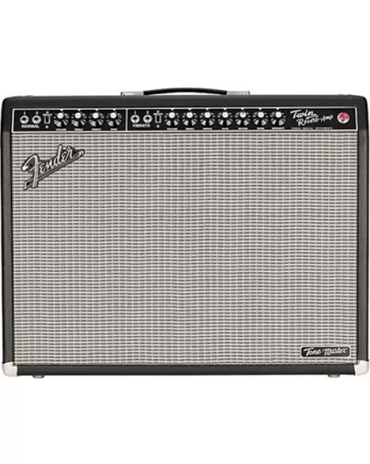 Fender Tone Master Twin Reverb 200W 2x12 Guitar Combo Amp Black