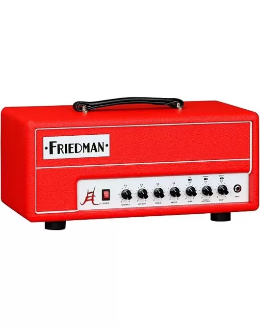 Friedman Jake E. Lee Signature 20 2-Channel 20-Watt Head EL84 Tubes Series Red Tolex