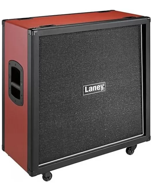 Laney GS412VR 240W 4x12 Guitar Speaker Cab Black and Red