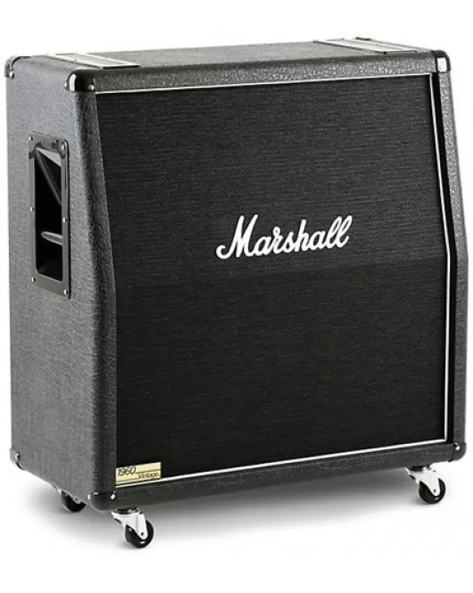 Marshall 1960AV 280W 4x12 Angled Guitar Speaker Cabinet Black