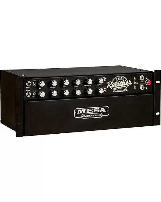 MESA/Boogie Recto-Verb 25 Rackmount Guitar Tube Head Black