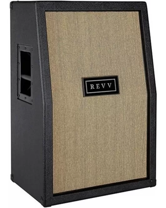 Revv Amplification 2x12 Slant Vertical Speaker Cabinet Black