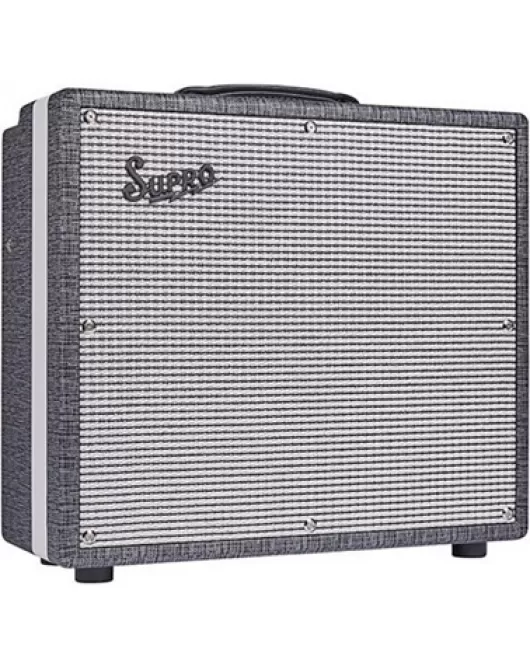 Supro 1695TJ Black Magick 25W 1x12 Tube Guitar Combo Amp Black