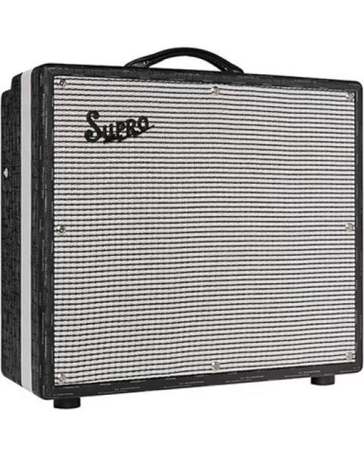 Supro Tyler Bryant Black Magick Reverb 35W 1x12 Tube Guitar Combo Amp Black Scandia