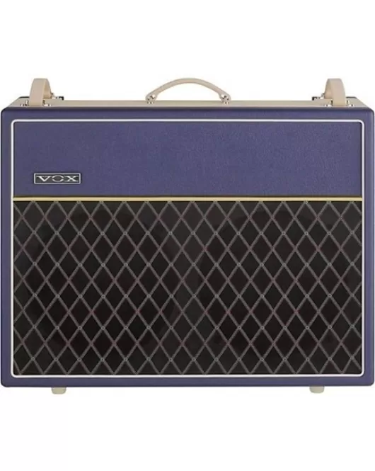 VOX AC30 Custom 30W 2x12 Limited Edition Tube Guitar Combo Amp Blue/Cream